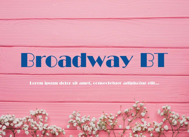 Broadway BT example